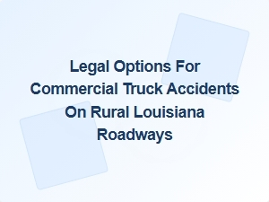 Louisiana Rural Truck Accident Injury Claims